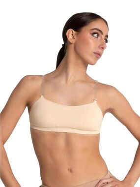 NWT CAPEZIO Nude Bra Invisible Back